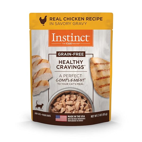 INSTINCT HEALTHY CRAVINGS GRAIN FREE REAL CHICKEN RECIPE...
