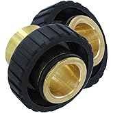 Clack WS1 V3007-02LF Fitting 1 Lead-Free Brass Sweat Assembly