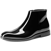 Bruno Marc Men's Chelsea Boots Zip Ankle Dress Boot | Relaxed Fit, Timeless Style, Non-Slip Durable Outsole, Breathable Lining for All-Day Office &amp; Casual Wear