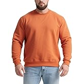 LUYIJIESHENG Men's Crewneck Sweatshirt Long Sleeve Fleece Sweatshirts Breathable Crew Neck Pullover Sweatshirts