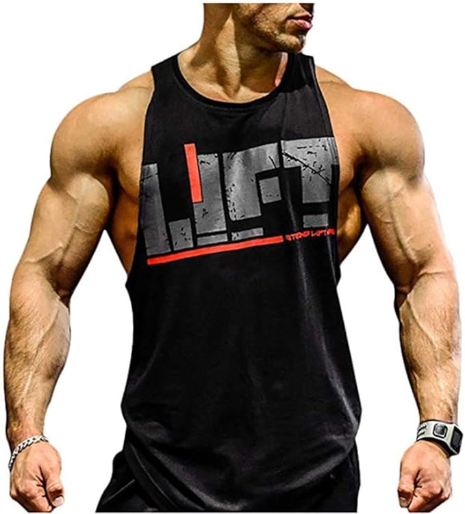 Homme Debardeur De Sport T Shirt Gilet Sans Manche Maillot Tank Top Stretch Fitness Gym Stringer Sport Bodybuilding Amazon It Abbigliamento