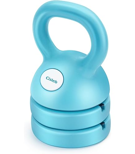 Kettlebell Ajustável 3 Em 1 Cisleb - 5lbs, 8lbs E 12lbs Para Treino Em Casa