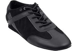 Very Fine Dance Shoes Men's Ballroom Latin Salsa Sneaker Dance Shoes Leather SERO106BBXEB Comfortable (Bundle of 5)