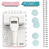 We R Memory Keepers Multi Cinch Kit (2 in 1 Circle &amp; Disc) Book Binding Art Crafts Sewing Scrapbooking Journaling Printmaking Paper Craft Office Home Card Stock DIY Card Making Sticker Machine
