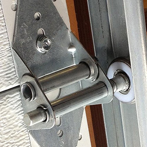 Durable 2" Nylon Garage Door Rollers 6200ZZ 4" Stem Hardware Accessories Set of 12 - Thumbnail 5