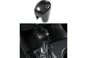ANTBOOBOO for 2023 2024 2025 Honda CRV Gear Shift Knob Cover, for Civic 2022-2025 Interior Sporty Protector Trim Sticker, for Accord 2018-2025 Automatic Transmission CVT Boot Change Lever Decal -Carbon Fiber