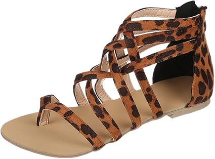 leopard print sandals amazon