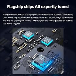 FiiO KA15 Headphone Amplifier Portable DAC with