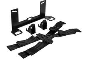 JHKLS Universal Child Seat Anchor Kit Safe Cars Seat Mount Bracket, Extended Universal ISOFIX Latch Interface Bracket for Large SUVs, MPVs, Off-Road Vehicles with Thick Seats, 335*103*138mm