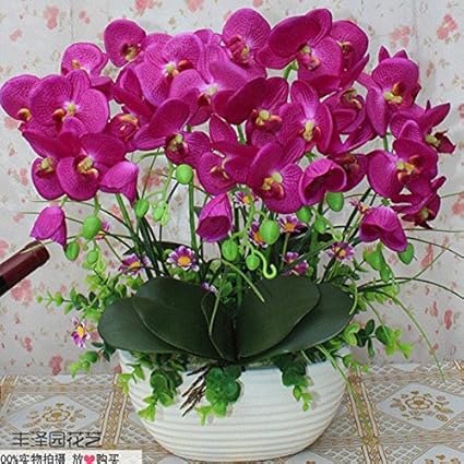 Amazon Com Situmi Artificial Fake Flowers Home Decoration Ceramic