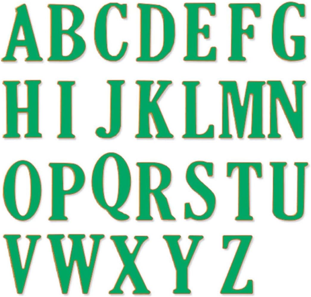 Winkey Cutting Dies,5CM Large Big Alphabet Letters Cutting Dies Stencils Metal for DIY Scrapbooking