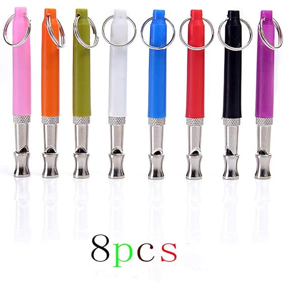 Xinfang Premium-Hundepfeife, einfaches Hundetraining, 8 Stück