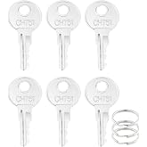 751CH CH751 Replacement Key Compatible with Hunter Rainbird Sprinkler Controller Lock (6 Pack)
