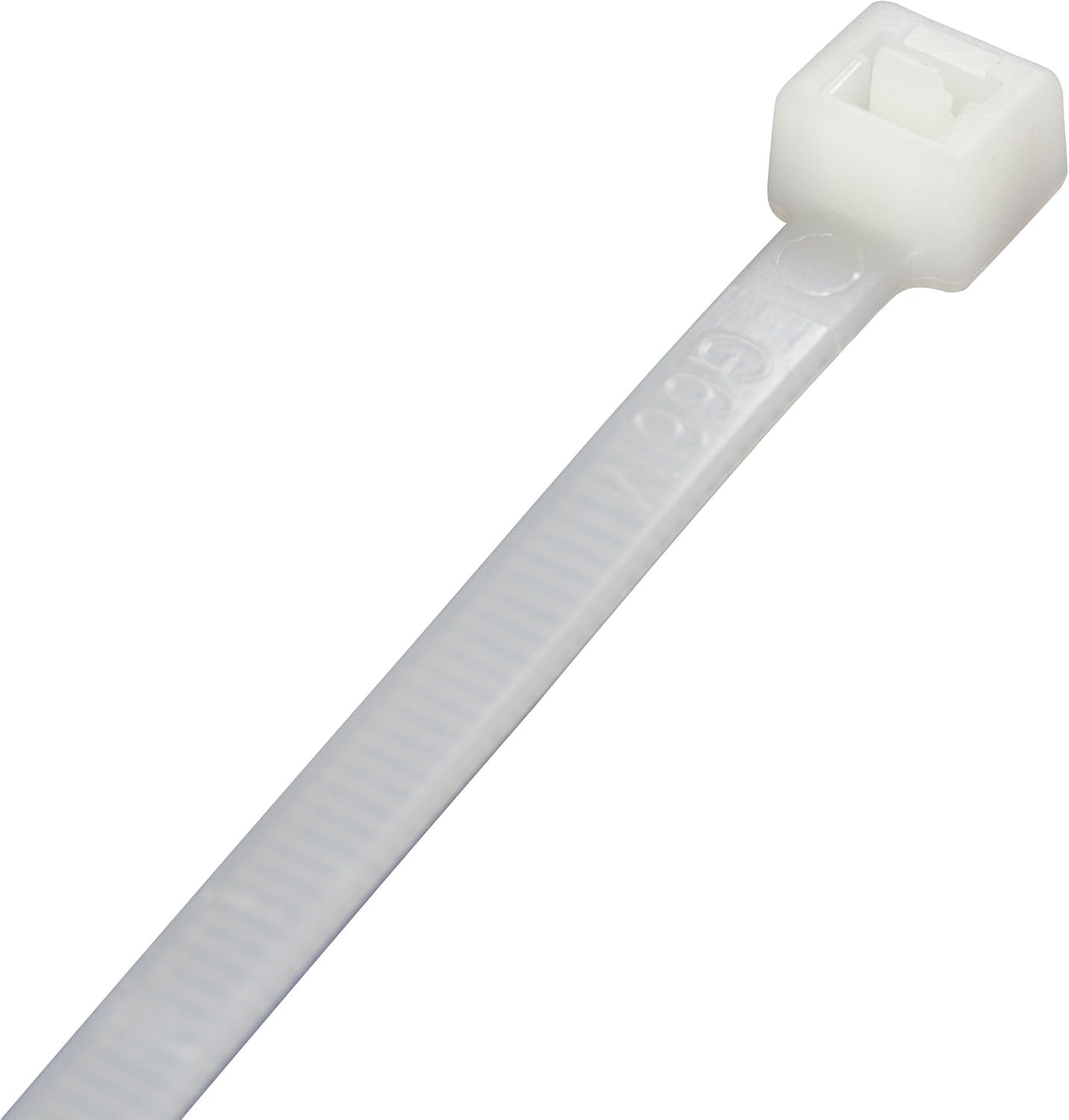 Gocableties White Cable Ties, 300mm x 4.8mm, Bulk Pack of 1000, 12” Premium Nylon Zip Ties Clear - Image 3