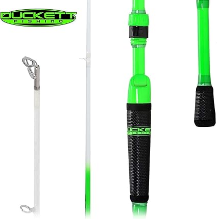 Duckett Fishing Green Ghost 1pc Bass Fishing Rod Rods Amazon Canada