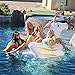 GoFloats Giant Inflatable Unicorn Pool Float Raft of Awesomeness, Premium Quality and Largest Size (for Adults and Kids)