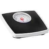 Taylor Analog Bathroom Scale for Body Weight, 330 lb Capacity, Non-Slip Mat | Durable construction, easy-to-read digital display, classic analog dial