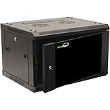 NavePoint 6U Wall Mount Network Server 19 Inch IT Cabinet Rack Enclosure Glass Door Lock
