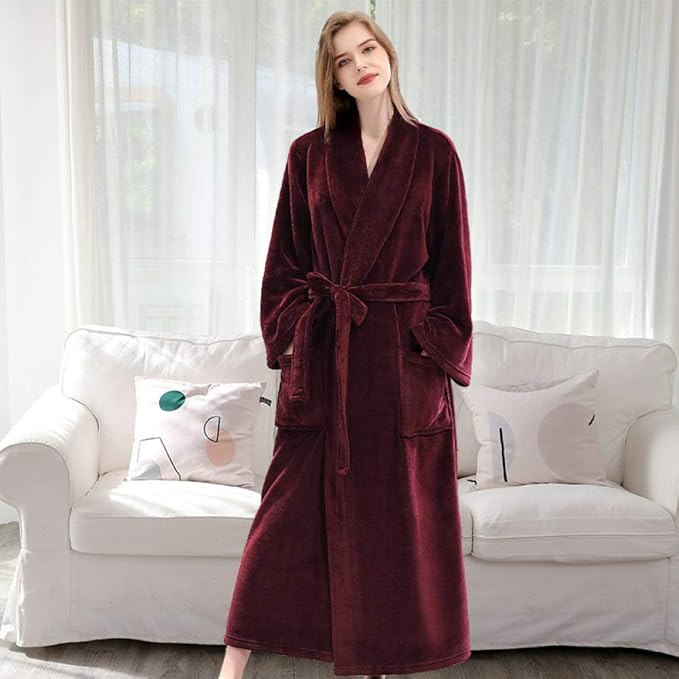 bademantel damen extra lang kuschelig