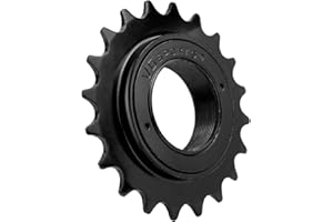 VG SPORTS Single Speed Bike Freewheel, 16T/18T/20T/22T/24T Compatible with 1/2'' x 1/8'' Bicycle Freewheel Threaded Type Freehub Replacement Parts