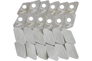 JIEXI HWYP Right Hand Plastic Recurve Bow Arrow Rest Archery Rest Pack of 12