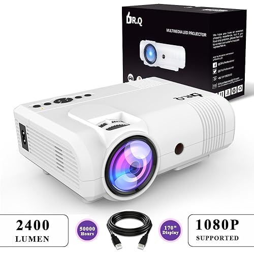 Qkk 2200 Lumen Mini Projector PortableMini Projector