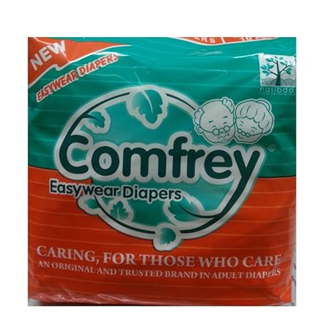 Comfrey Adult Pant Type Easy Wear Diapers XXLarge - 10s Size 41inches to 60inches