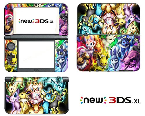 Vanknight Vinyl Decals Skin Sticker Anime for the New Nintendo 3DS XL 2015