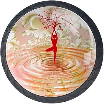 Tiradores de cajón Mango Danza Yoga Meditación Mujer Fitness Salud ...