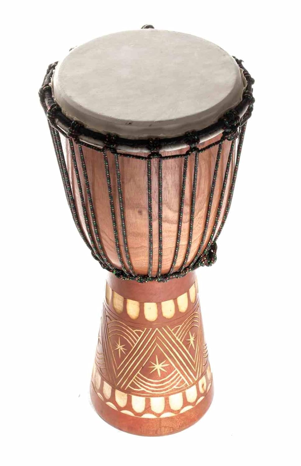 60cm Profi Djembe Tromnmel Bongo Drum Alpin Rasta String Guter Klang C1