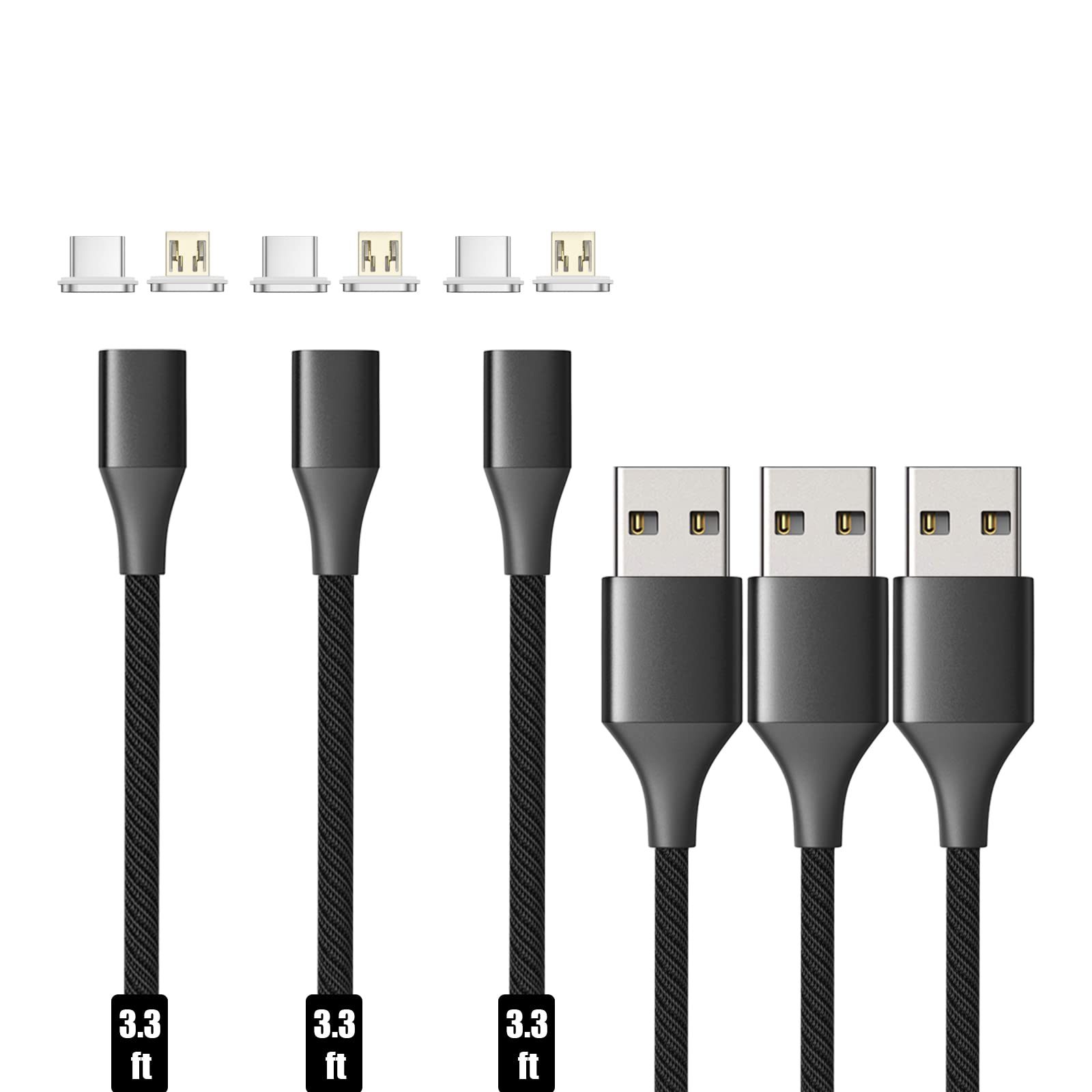 N. NETDOT Magnetic Charging Cable, Gen10 Nylon