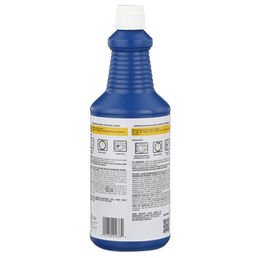 Zep Commercial Acidic Toilet Bowl Cleaner, 32 Ounce Buy Online in UAE