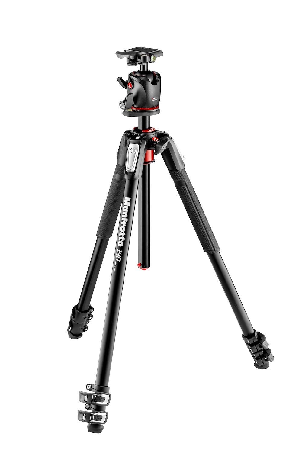 Manfrotto 190X Aluminium Tripod, 3-Section with XPRO Ball Head and 200PL Plate, for Mirrorless and DSLR Cameras