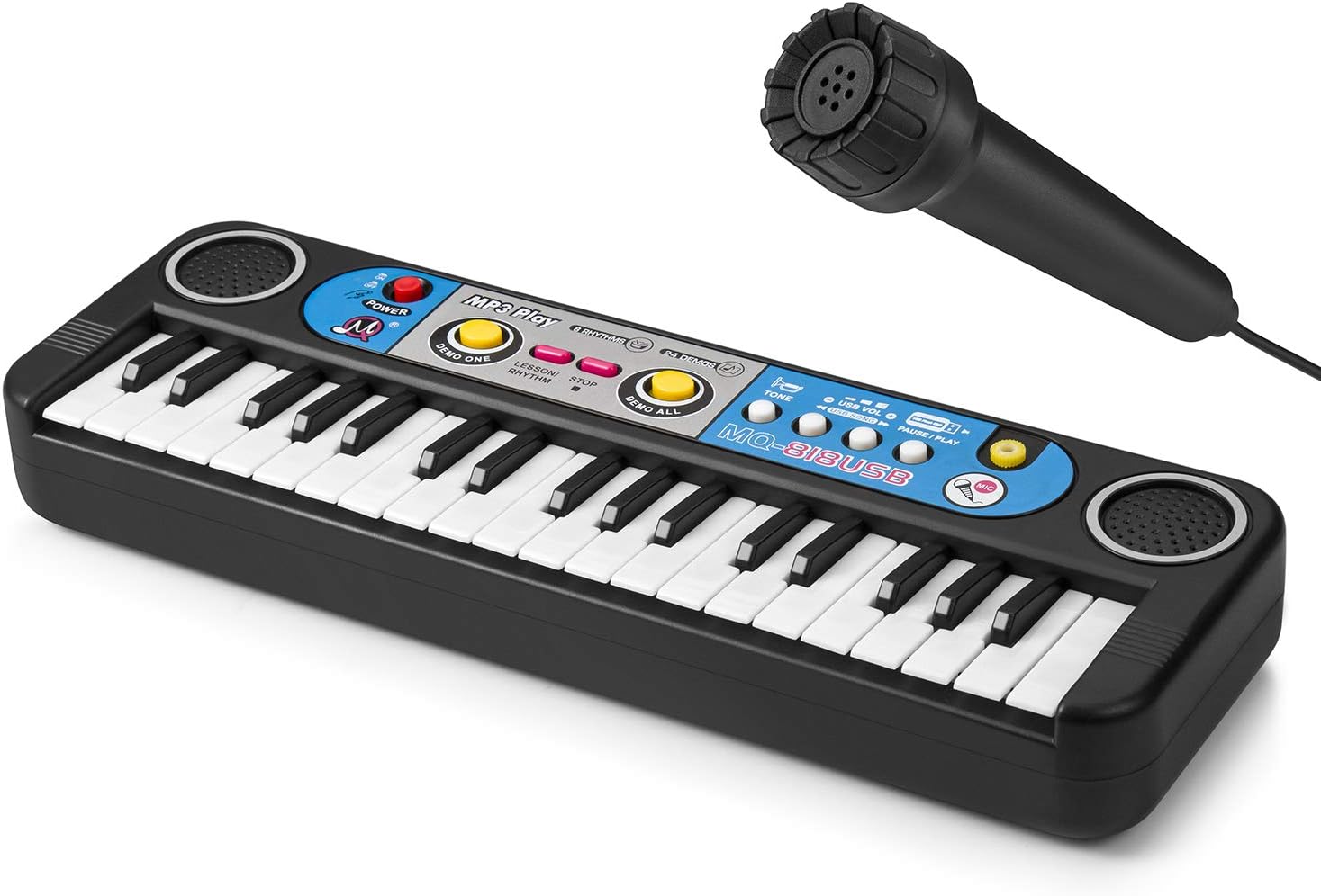ASTOTSELL Kids Piano Toy, Mini 37 Keys Piano Keyboard Beginner Piano for Kids Ages 3 4 5 6 Years Old Boys Girls and More