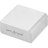 Splenor Tools Steel Bench Block - Flat Anvil Jewelers - Solid Metal Bench Block for Jewelry Repairing & Metal Stamping