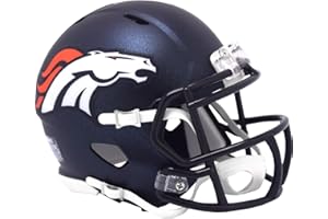 Denver Broncos Current New 2024 Riddell Speed Mini Football Helmet - New in Riddell Box