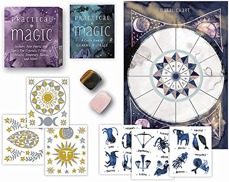 Practical Magic: Includes Rose Quartz and Tiger's Eye Crystals, 3 Sheets of Metallic Tattoos, and More! (The Little Book of Magic)