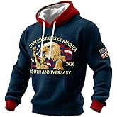 Men's Usa 250Th Anniversary Hoodie Patriotic American Flag Shirt 4Th Of July Sweatshirt