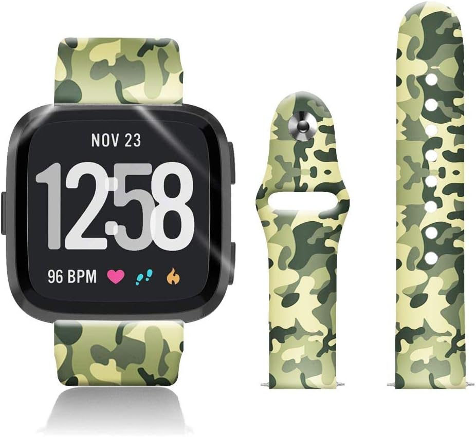 fitbit versa green band