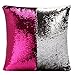 Pillowcase | IdealHouse Reversible Sequins Mermaid Magic Double Color Pattern Changing Stylish Glitter Pillow Cover for Home Sofa Throw Cushion Decorative 16