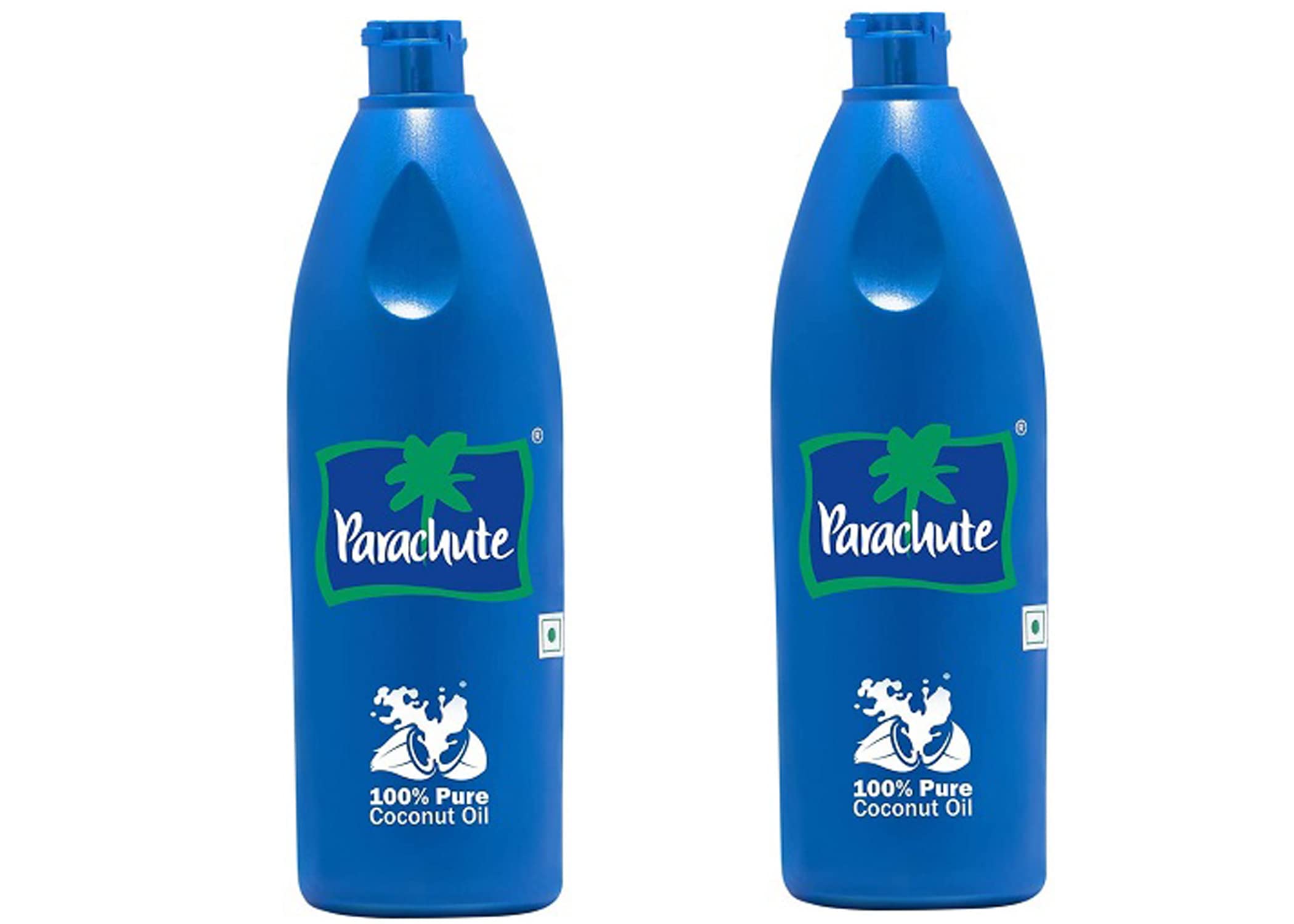 Parachute Oil 200ml (Pack of 2) - Made from complete Natural Coconut Oil - Apply in Hair and on Body to Give a Natural Nutty Aroma – Pure Coconut Oil