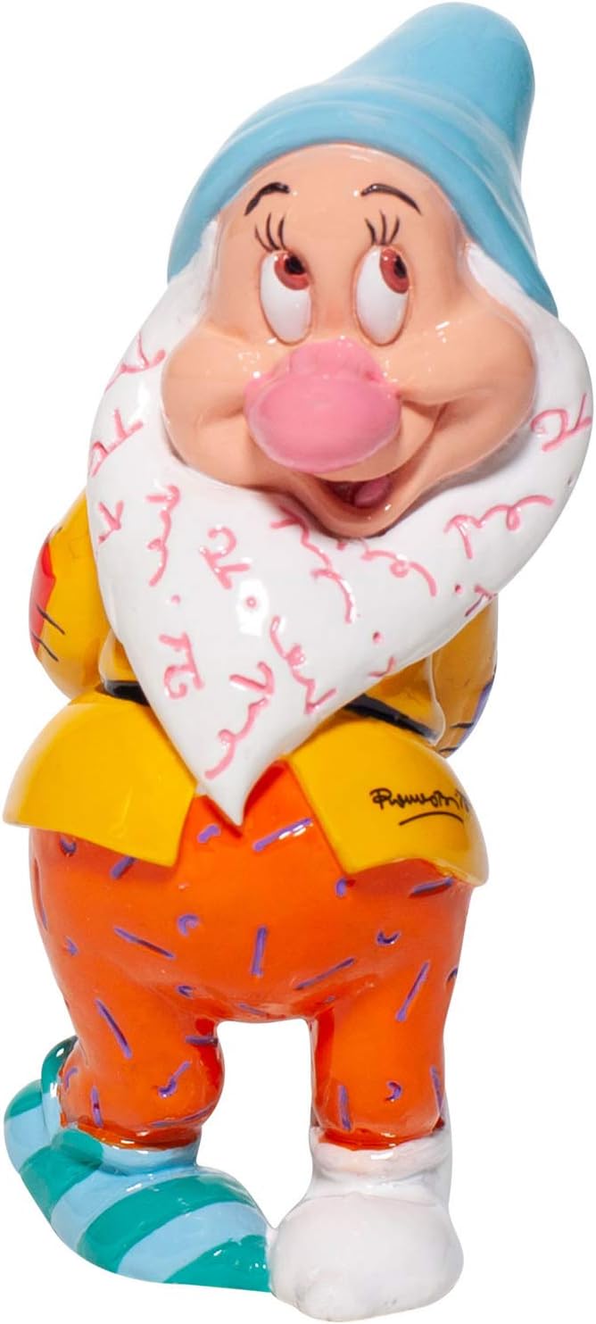 Romero Britto Bashful Mini Figurine, Multicolor