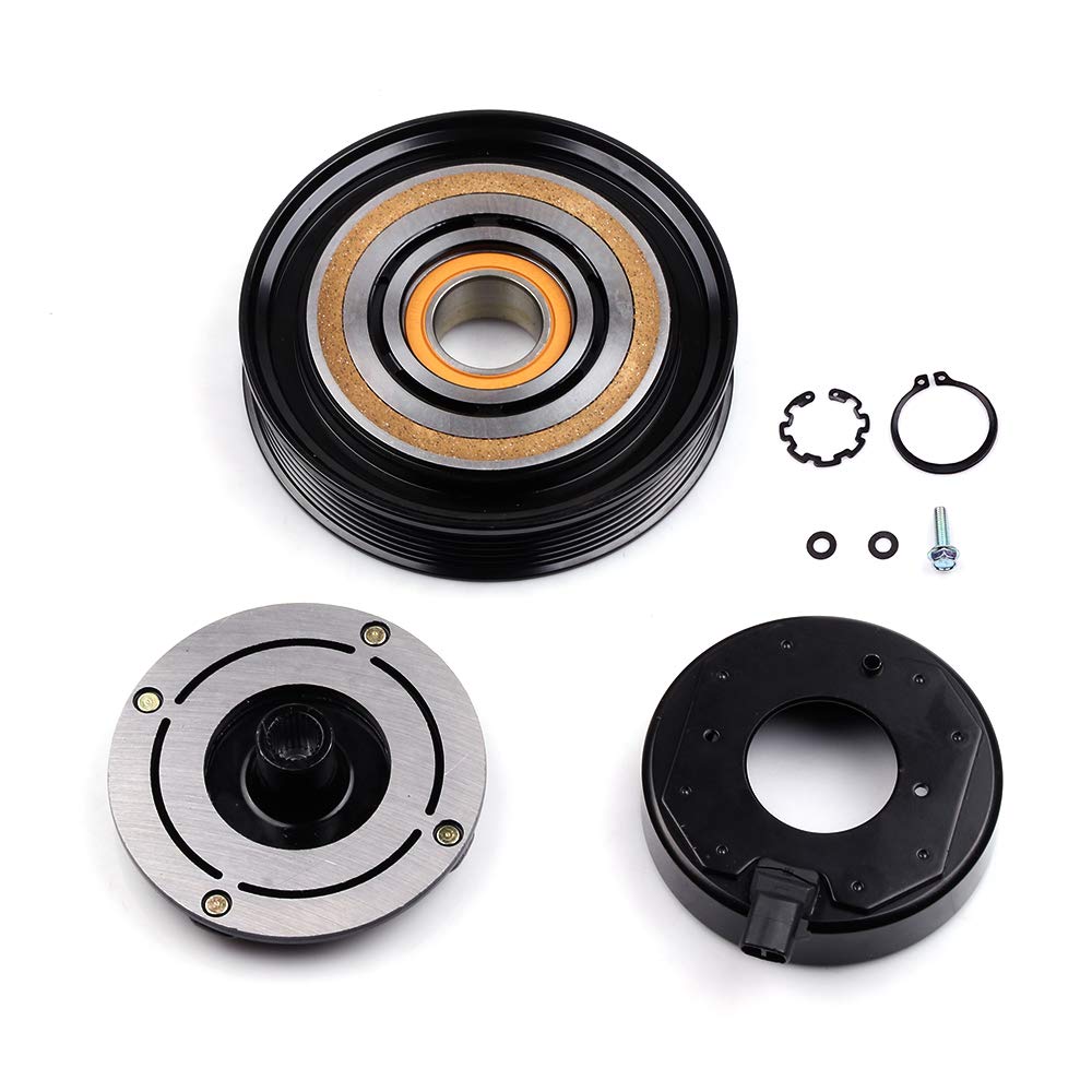Photo 1 of SCITOO AC Compressor Clutch CO 10736C Compatible for 2004-2008 for A-cura TL 3.2L 2005-2008 for Pilot 3.5L Auto Compressor Clutch Assembly Kit