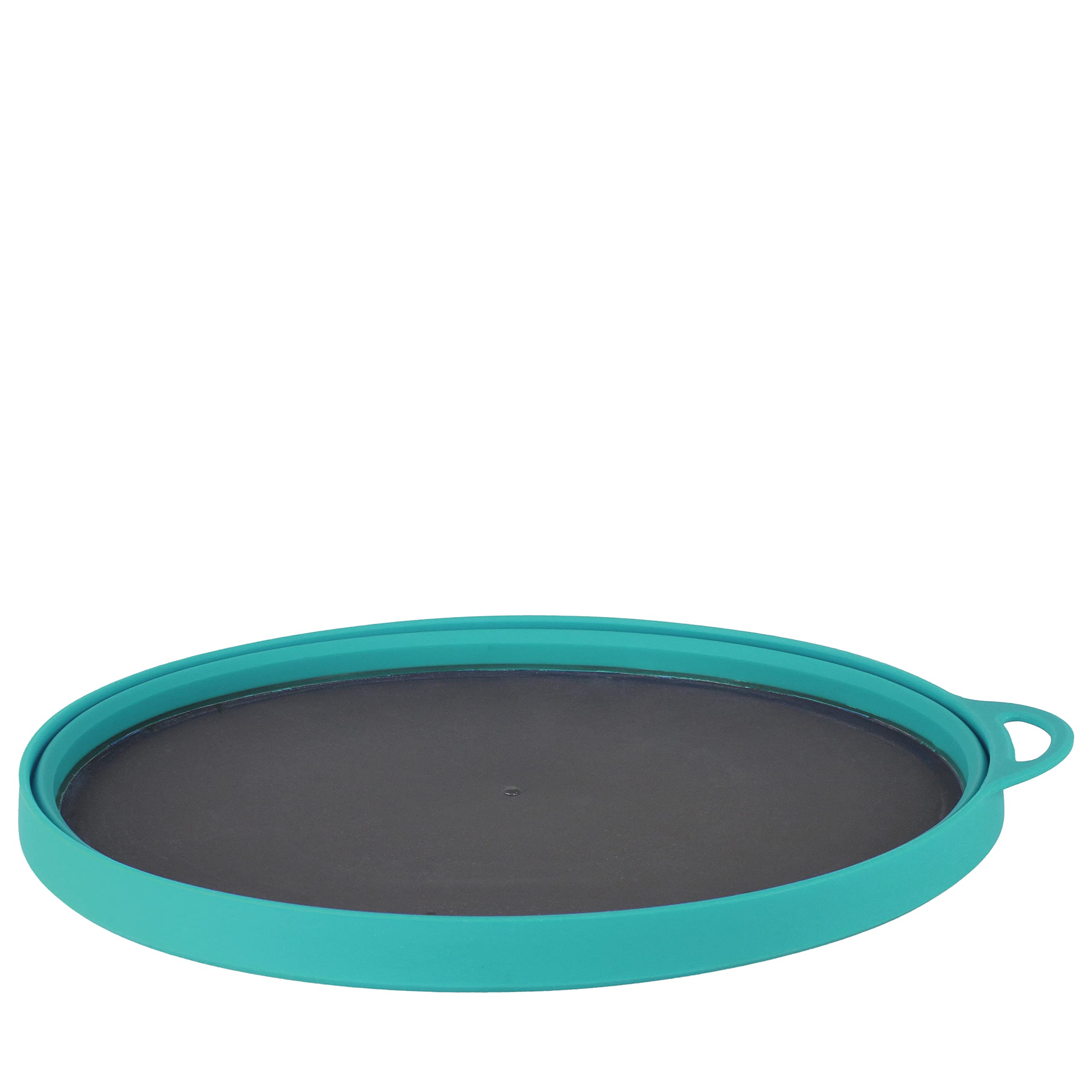 Lifeventure Silicon Ellipse Collapsible and Portable Flexi-Plate for Camping, Travel & Outdoor - Teal