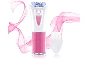 MORBEX GREEN Glabrouse Skin Epilator, Epilators Hair Removal for Face, Epilators with LED Light, Cordless Hair Removal Device, Epilator for Women, Facial Hair Removal for Bikini Arm Legs Armpits