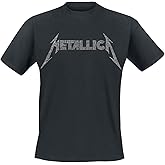Metallica T Shirt 40Th Anniversary Songs Band Logo Official Mens