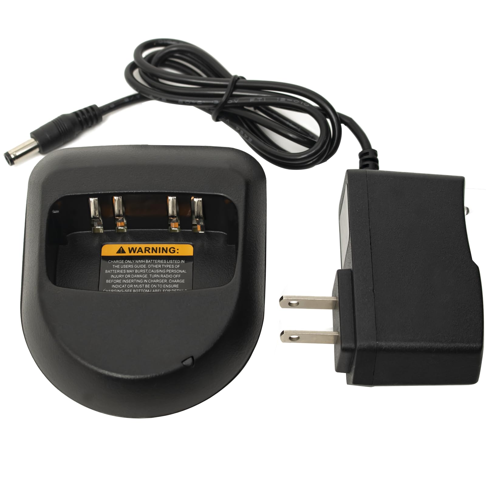 Photo 1 of Teseko PMLN4822AR Ni-MH Charger Compatible for Motorola A6 A8 MagOne BPR40 BC130 Radio PMLN4822AR PMLN4682AR PMLN5041A Battery Charger