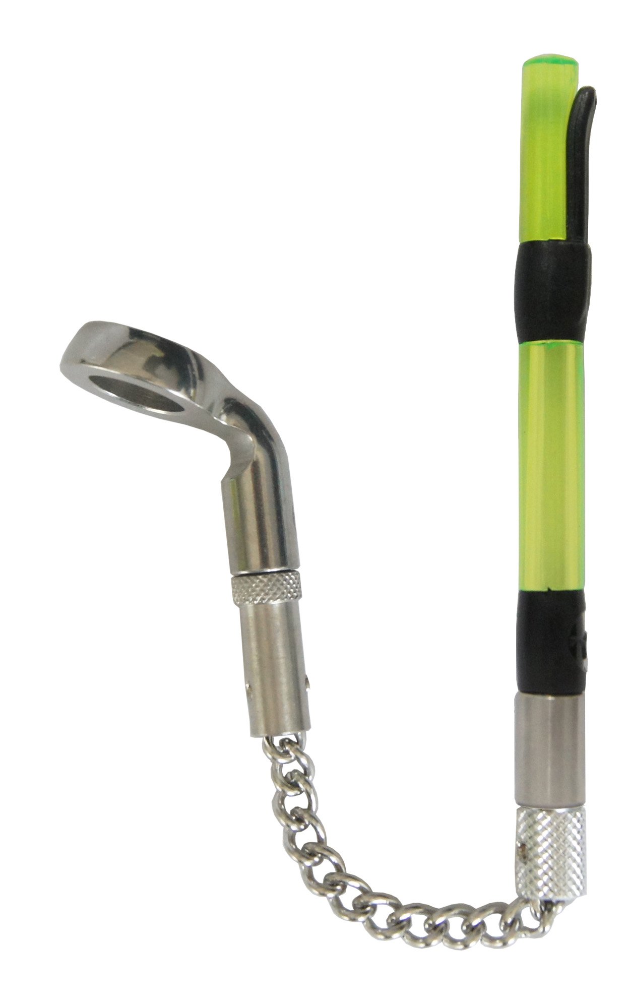 Korda Complete Stow Indicator Green, High Visibility, Stainless Steel Chain, Line-Friendly Clip, Ideal for Slack & Tight Lines, Complete Bobbin Solution for Carp Fishing, Durable and Easy Setup