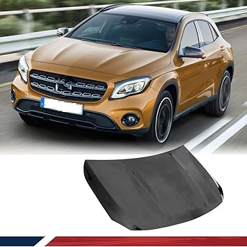 Amazon Com Jc Sportline Fits For Mercedes Benz Gla Class X156 Gla180 Gla0 Gla250 Gla45 Amg Sport Utility 14 19 Carbon Fiber Front Engine Bonnet Hood Cover Cap Bodykit Automotive