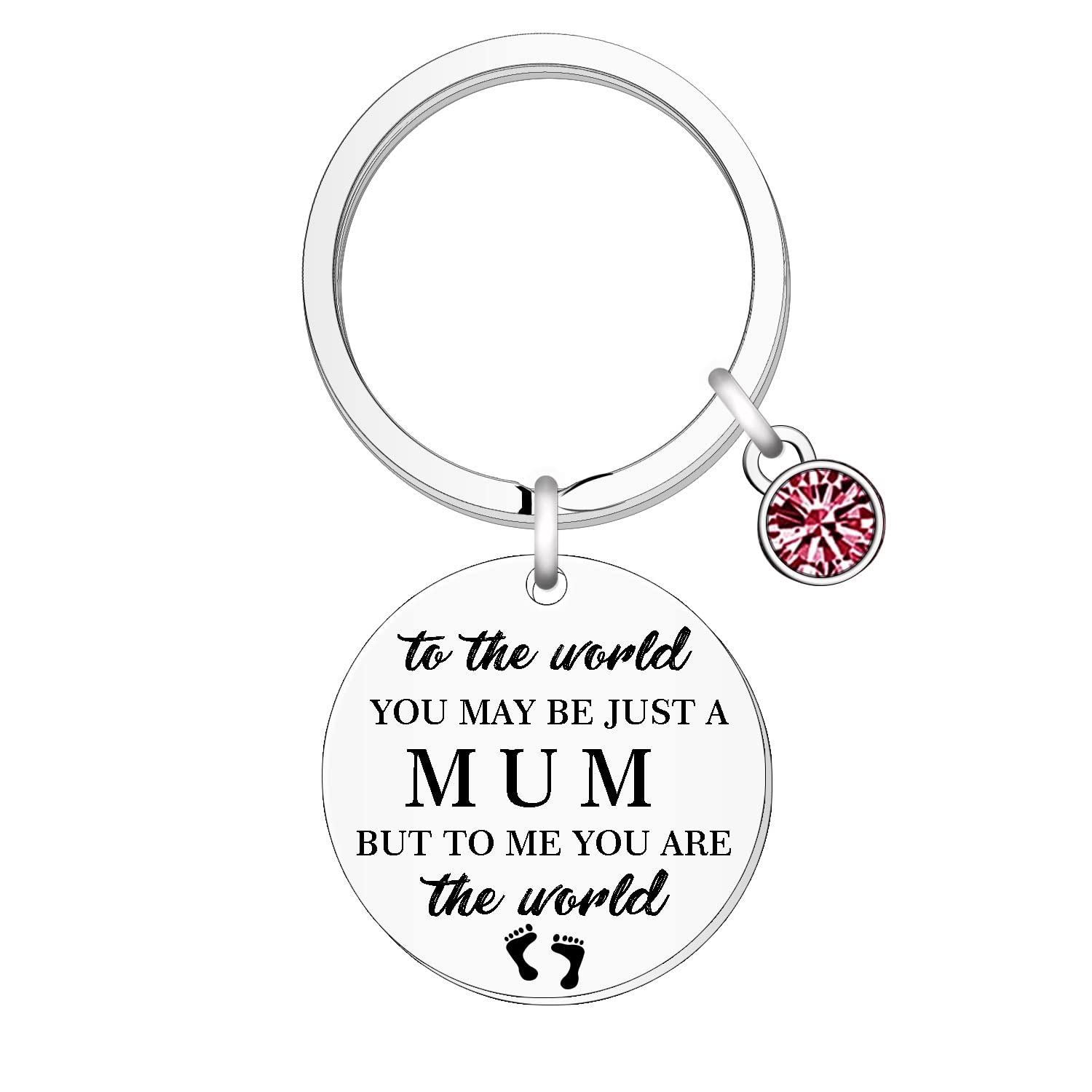 STYFA Mum Keyring Mum Gifts From Daughter Son Mummy Present Mama Mother Keychain Mothers Day Women's Key Ring Birthday Christmas Gifts